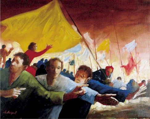 Encyclopdie du Mouvement wallon, Tome II, Christian Hocquet, Les drapeaux, 1995, coll. prive