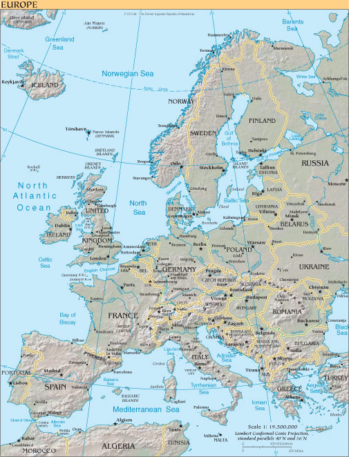 WSIS countries : Middle East - Map : www.nationmaster.com