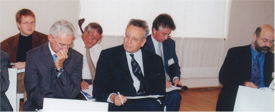 Colloque La prospective territoriale comme outil de gouvernance, 28 septembre 2002, Seneffe (Wallonie) - (Photo Jean Delahaut)