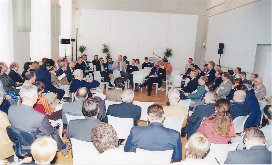 Colloque La prospective territoriale comme outil de gouvernance, 28 septembre 2002, Seneffe (Wallonie) - (Photo Jean Delahaut)