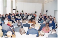 Colloque La prospective territoriale comme outil de gouvernance, 28 septembre 2002, Seneffe (Wallonie) - (Photo Jean Delahaut)