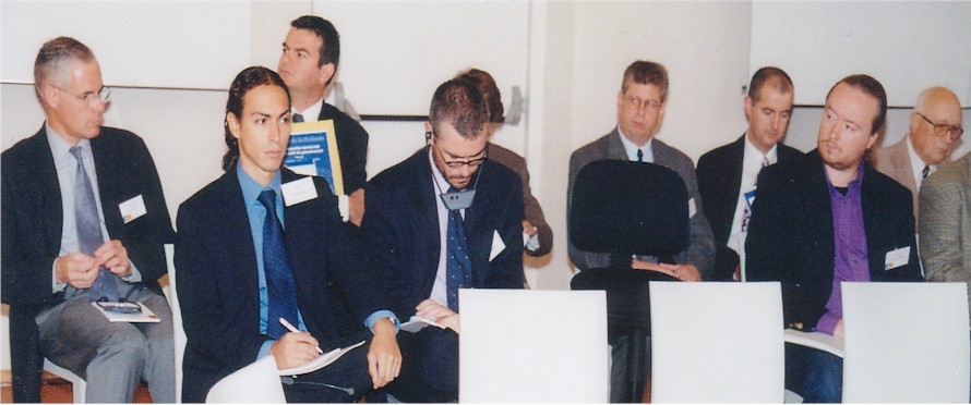 Colloque La prospective territoriale comme outil de gouvernance, 28 septembre 2002, Seneffe (Wallonie) - (Photo Jean Delahaut)