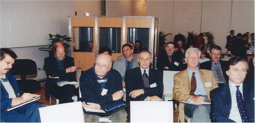 Colloque La prospective territoriale comme outil de gouvernance, 28 septembre 2002, Seneffe (Wallonie) - (Photo Jean Delahaut)