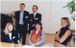 Equipe Institut Jules-Destre - Colloque La prospective territoriale comme outil de gouvernance, 28 septembre 2002, Seneffe (Wallonie) - (Photo Jean Delahaut)