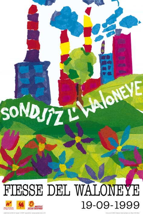Affiche Wallonie99-wallon.jpg (88218 octets)