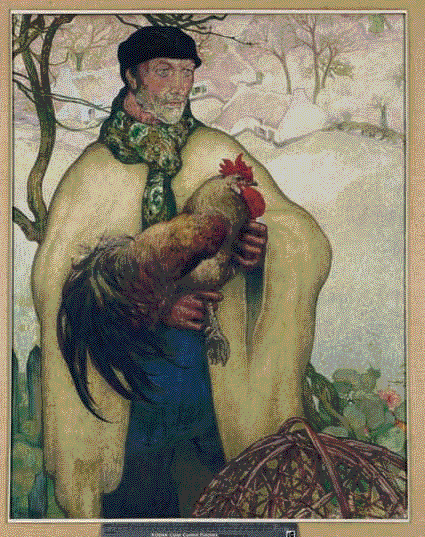 Encyclopdie du Mouvement wallon, Tome I, Anto-Carte, Marchand de coqs, 1919, coll. prive, photo Ph. Druez