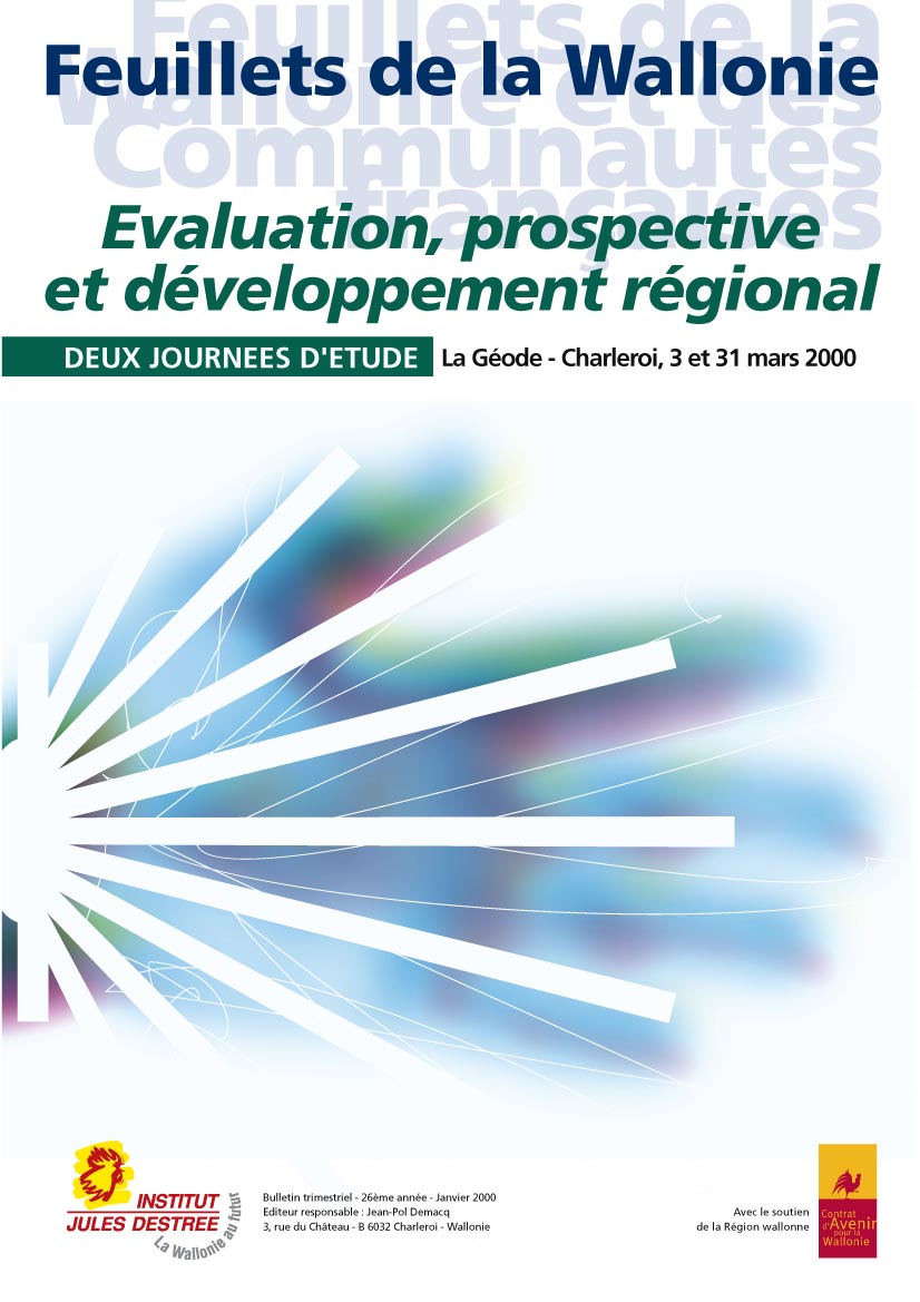 Evaluation, prospective et dveloppement rgional